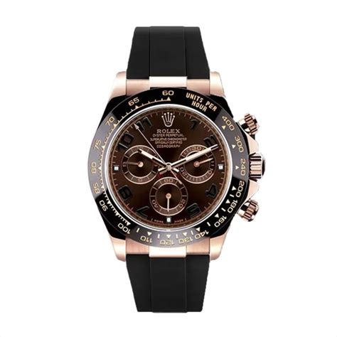 daytona or rose bracelet caoutchouc|rolex daytona gold bracelet.